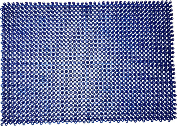 Коврик грязезащитный Пластизделие Из полиэтиленового модуля 40x56 - фото