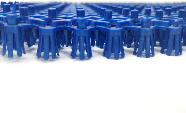 Коврик грязезащитный Пластизделие Из полиэтиленового модуля 40x56