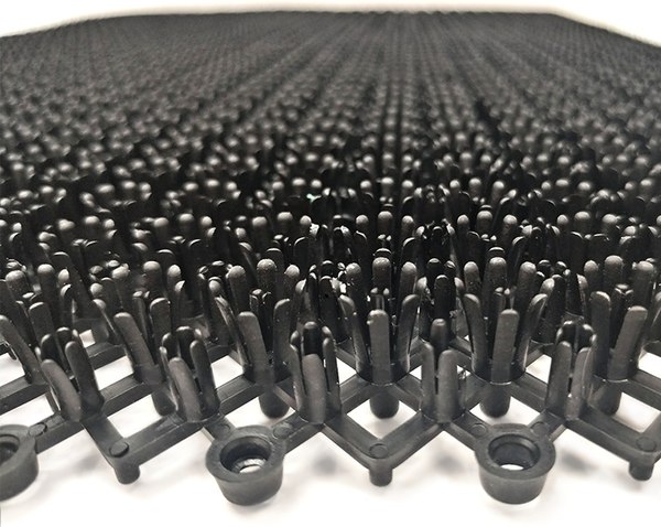 Коврик грязезащитный Пластизделие Из полиэтиленового модуля 40x56