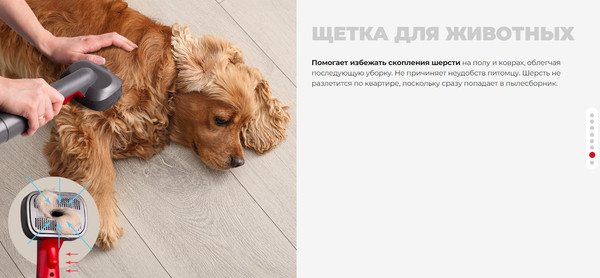 Вертикальный пылесос Redmond VH1319