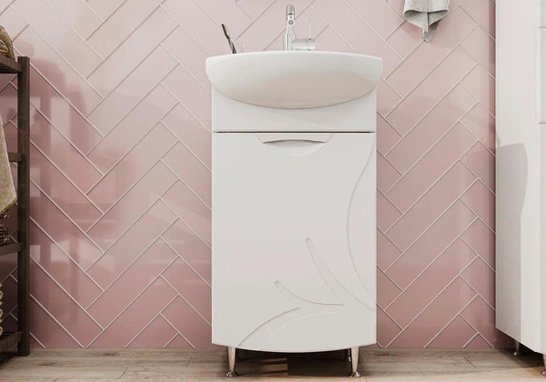 Тумба с умывальником Volna Adel 45.1D Азов 45 (напольная)