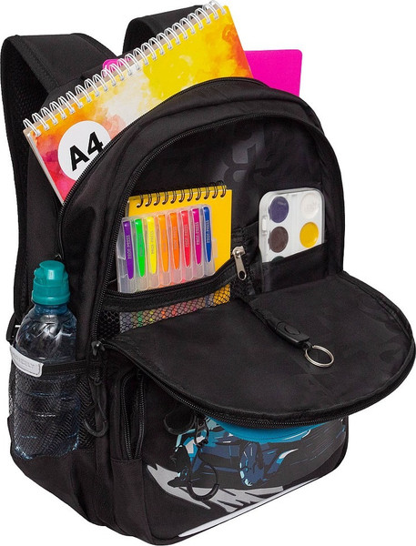 Школьный рюкзак Grizzly RB-553-2