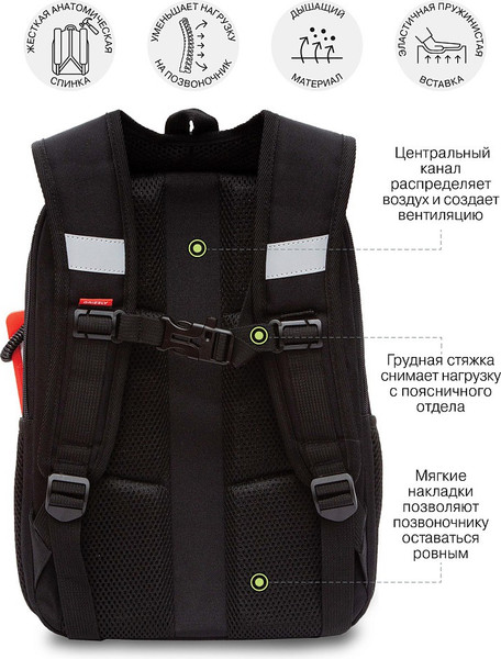 Школьный рюкзак Grizzly RAw-595-2