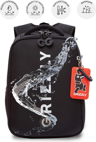 Школьный рюкзак Grizzly RAw-595-2