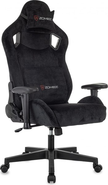 Кресло геймерское Бюрократ Zombie Ghost Fabric (черный Light-20) - фото