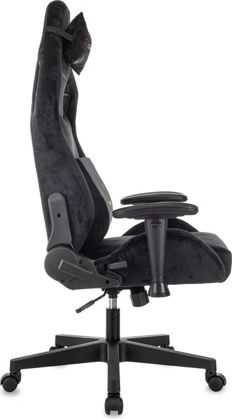 Кресло геймерское Бюрократ Zombie Ghost Fabric (черный Light-20)