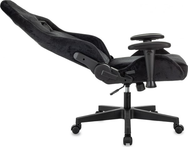 Кресло геймерское Бюрократ Zombie Ghost Fabric (черный Light-20)