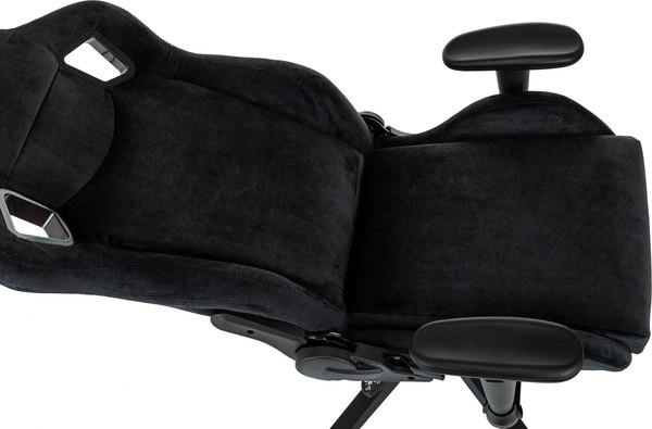 Кресло геймерское Бюрократ Zombie Ghost Fabric (черный Light-20)