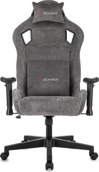 Кресло геймерское Бюрократ Zombie Ghost Fabric (серый Light-19)
