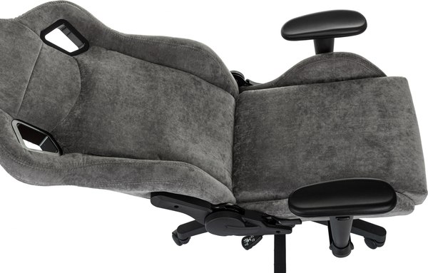 Кресло геймерское Бюрократ Zombie Ghost Fabric (серый Light-19)