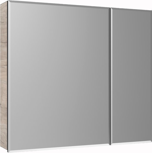 Шкаф с зеркалом для ванной Style Line Берлин универсальный 100см - фото