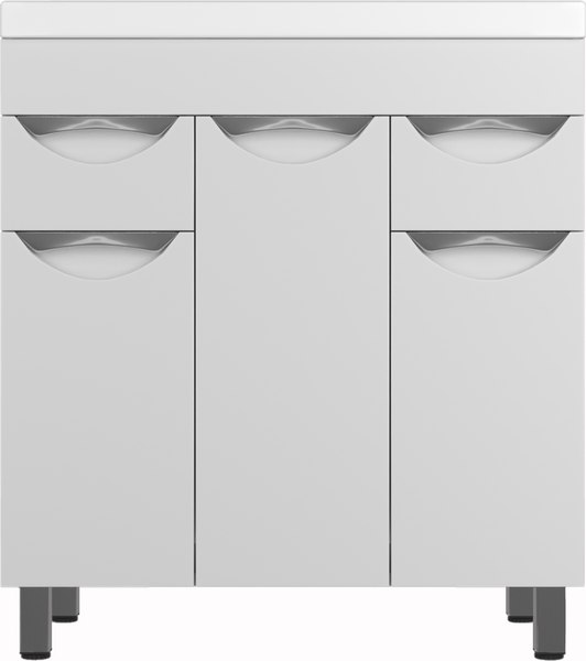 Тумба под умывальник Style Line Жасмин 70см 2 ящика - фото