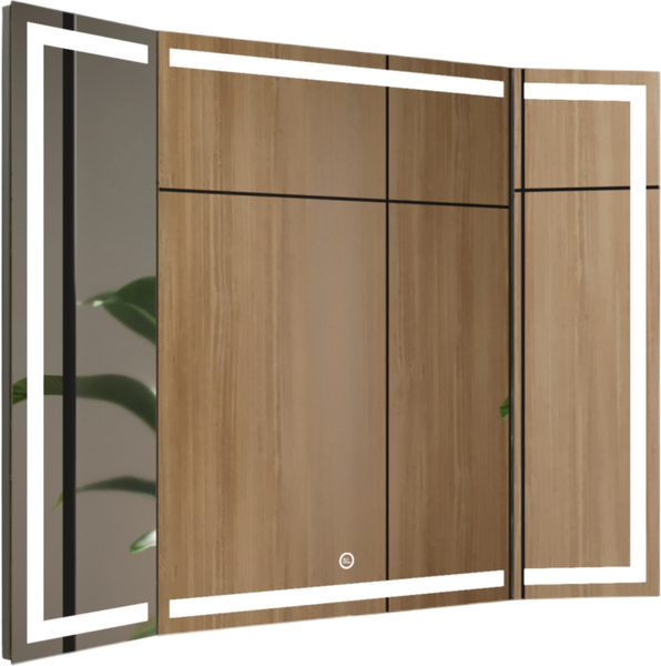 Зеркало Style Line Лайт поворотное с LED-подсветкой 90x70 - фото