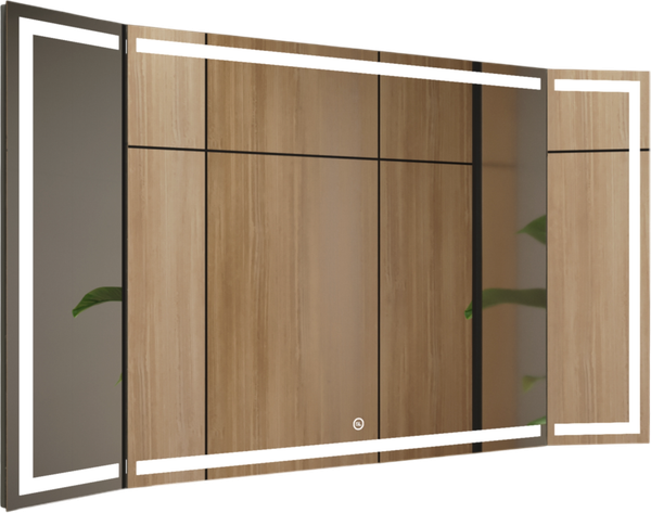 Зеркало Style Line Лайт поворотное с LED-подсветкой 120x70 - фото