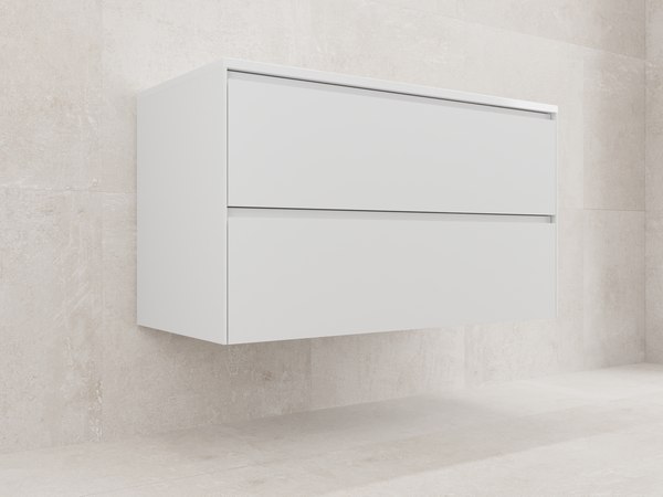 Тумба под умывальник Style Line Лима 65см 2 ящика Plus (подвесная)