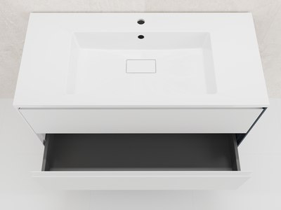 Тумба под умывальник Style Line Лима 70см 2 ящика Plus (подвесная)