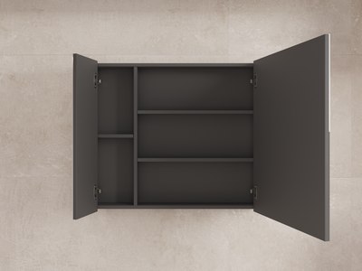 Шкаф с зеркалом для ванной Style Line Лима 80см