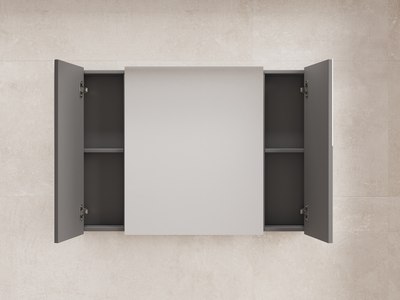 Шкаф с зеркалом для ванной Style Line Лима 90см