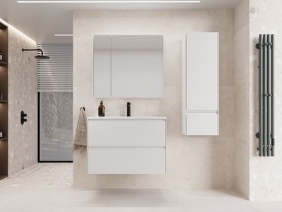 Шкаф с зеркалом для ванной Style Line Лима 100см