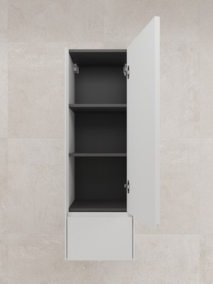 Шкаф-пенал для ванной Style Line Лима 36см 1 ящик Plus (подвесной)