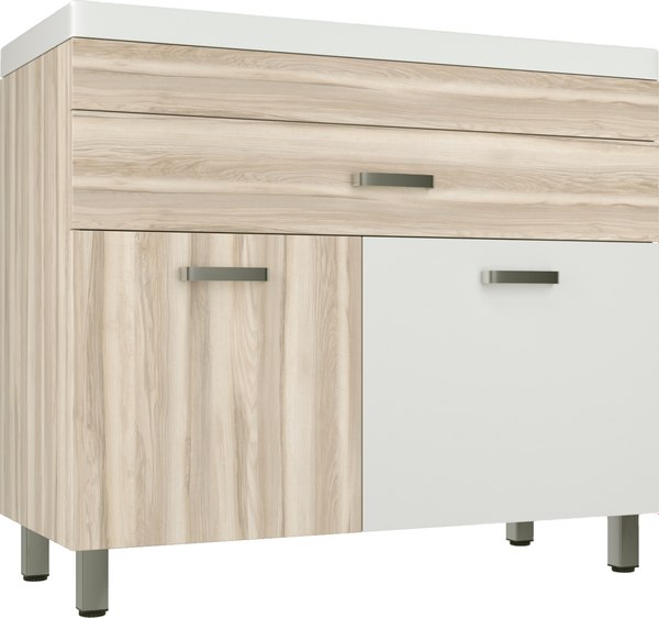 Тумба под умывальник Style Line Ориноко 100см БК - фото