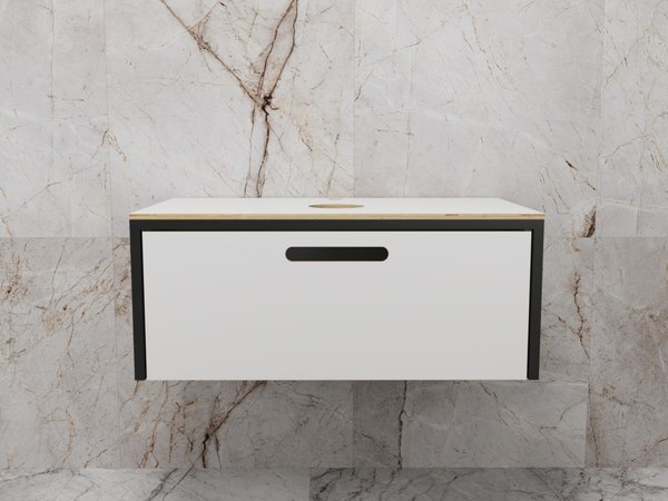 Тумба под умывальник Style Line Сохо 60см Фанера Plus