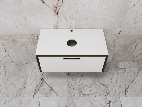 Тумба под умывальник Style Line Сохо 60см Фанера Plus