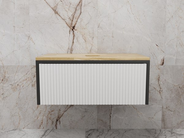 Тумба под умывальник Style Line Сохо 80см Ясень/Софт Push