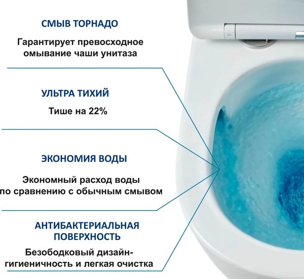 Унитаз напольный Cerutti Vettore CT10816