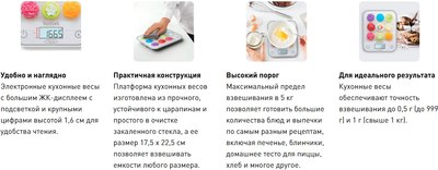 Кухонные весы Tefal BC50D2V0