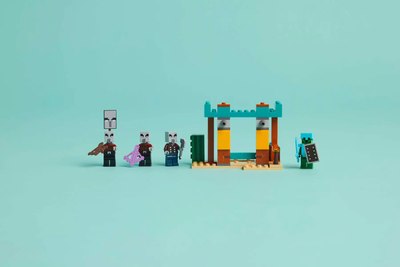 Конструктор Lego Minecraft Сельский патруль в пустыне 21267