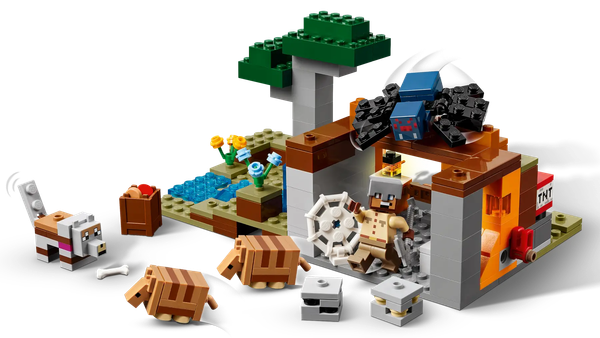 Конструктор Lego Minecraft Экспедиция на рудник Броненосец 21269