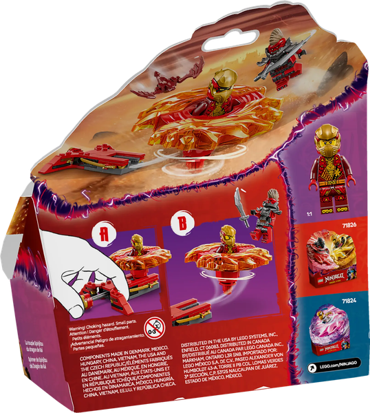 Конструктор Lego Ninjago Дракон Кая спиннер Кружитцу 71823