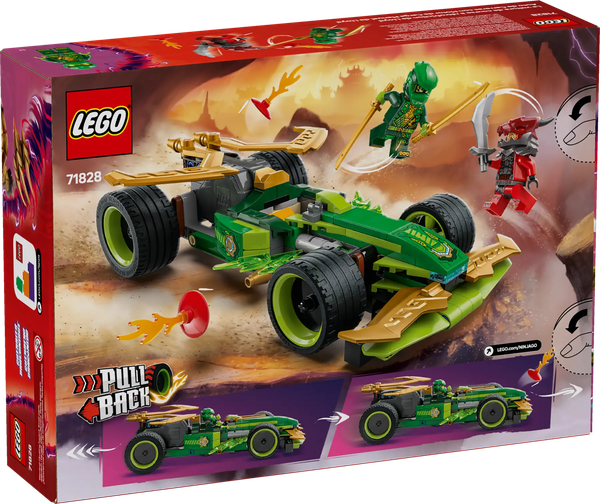 Конструктор инерционный Lego Ninjago Гоночный автомобиль Ллойда 71828