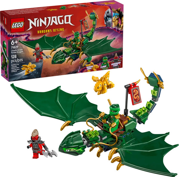 Конструктор Lego Ninjago Зеленый лесной дракон Ллойда 71829