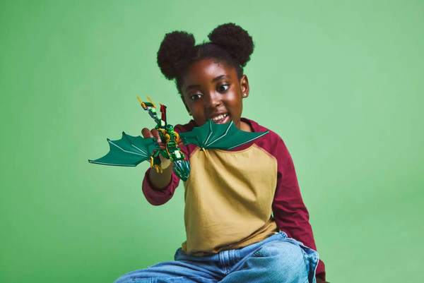 Конструктор Lego Ninjago Зеленый лесной дракон Ллойда 71829