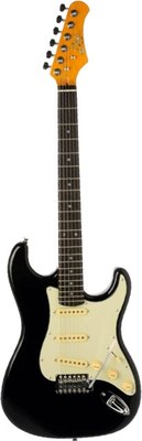 Электрогитара Eko S-300V Vintage Black - фото