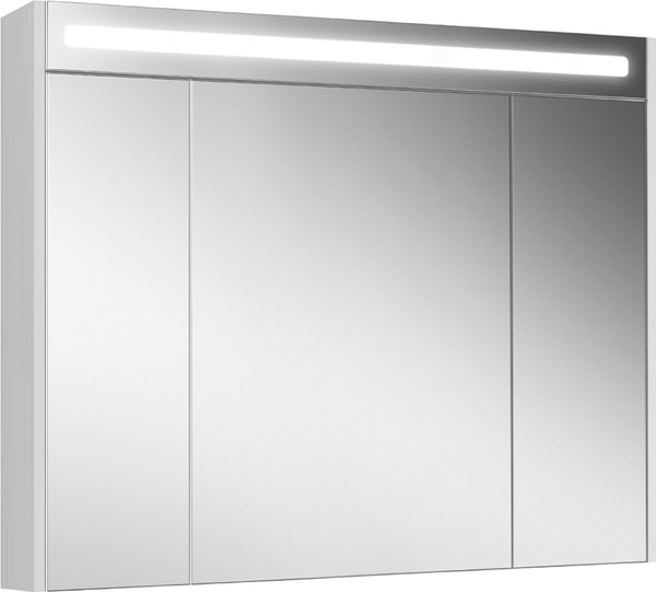 Шкаф с зеркалом для ванной Belux Бристоль ВШ 100 - фото