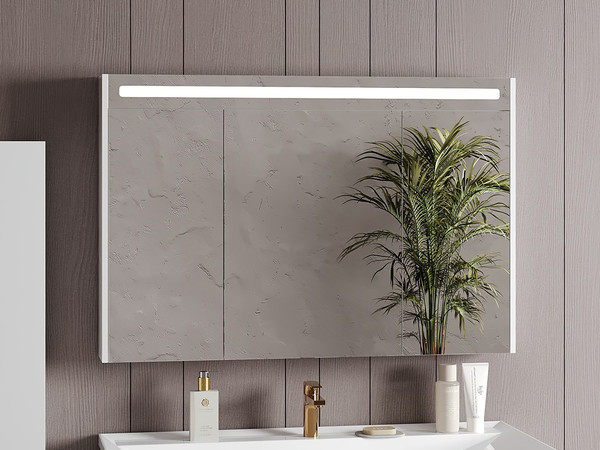 Шкаф с зеркалом для ванной Belux Бристоль ВШ 100