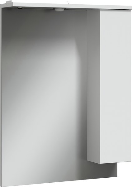 Шкаф с зеркалом для ванной Belux Мадейра В 65 Ш - фото