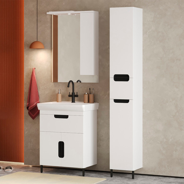 Шкаф-пенал для ванной Belux Мадейра П 30-01 K