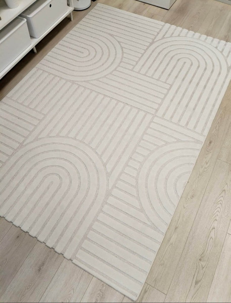 Ковер Radjab Carpet Сканди Сизаль Прямоугольник 10946A / 12199RK