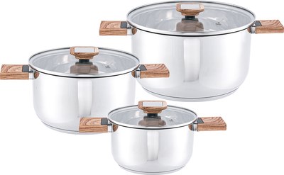 Набор кастрюль Appetite Смарт PH16SET1 - фото