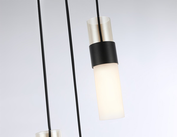 Люстра Ambrella LH55102/3 BK/FR/TI