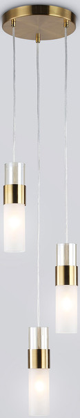 Люстра Ambrella LH55112/3 BS/FR/TI - фото