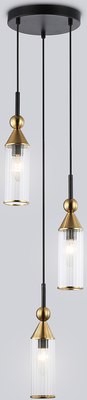 Люстра Ambrella LH55252/3 BK/BS/CL - фото