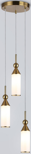 Люстра Ambrella LH55272/3 BS/FR - фото