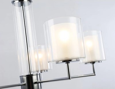 Люстра Ambrella LH56001/5 СH/FR (хром/белый матовый)