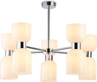 Люстра Ambrella LH56083/10 СH/FR (хром/белый матовый) - фото