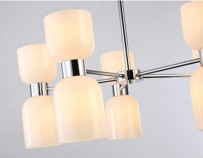 Люстра Ambrella LH56083/10 СH/FR (хром/белый матовый)